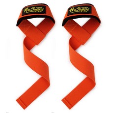 프로서프 데드리프트 헬스 스트랩 세트, 오렌지