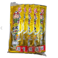泰แก่น้อย Big Roll 香辣BBQ 海苔捲 2.5克, 12個