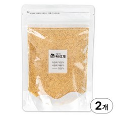 싸리재 [ 송편용 참깨고물 200g ] 추석 명절 송편 재료 국산 떡만들기, 2개
