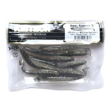 KEITECH Easy Shiner 軟餌 釣魚路亞配件, 1個, 418#色3寸每包10條