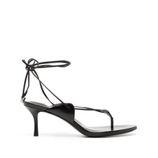 알렉산더왕 앵클 스트랩 로우힐 샌들