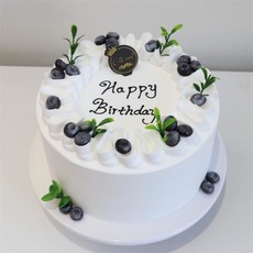 모형 케이크 생일 소품 파티용품 촬영용 샘플 스튜디오 케잌 클레이, 6인치, 오프화이트 H26