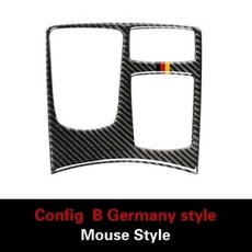 메르세데스-벤츠 GLEGLSMLGL 카본 인테리어 수정 센터 컨트롤 마우스 패널 스티커, 8) H