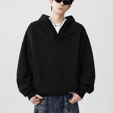 스피세프 남자 무지 후드티 패션 오버핏 후드 맨투맨