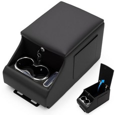 QKVCX UTV Center Console Between Seat Organizer for Polaris Ranger 1000/XP/Crew 2017-2026 XP 900/