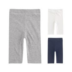 KKAKKUNGNORITER 中性款韓國製7分打底褲 3件組