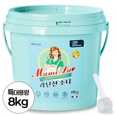 맘스럽 과탄산소다 버킷 초대용량 프리미엄 1등급원료 산소계표백제, 8kg, 1개
