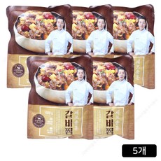 [홈쇼핑] 셰프 송훈 전통 소갈비찜, 5개, 600g