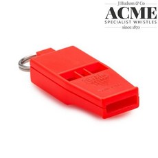 ACME 高音頻求生哨 扁型 636【野外營】爆音哨 求生哨子 登山水上活動 防狼 野外求生, 1個, 橘色