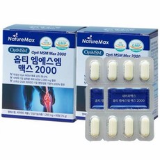 미국산 옵티 엠에스엠 비타민D 관절 무릎 연골 머스트해브, 60정, 4박스