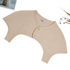 어깨 넥 목 산모 남녀는 여름 수면 방한 보호 보온 조끼 워머 잠자는 중년, AM. 하얀 피부 노벨벳 여름 스타일