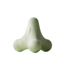 깊은 이완 코너 근막 공 내구성 손쉬운 세척 발바닥 안전한 휴대용 디자인 요가 기구 허리, 2. Green, 1개