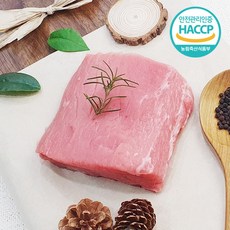 디에스미트 한돈 돼지등심 덩어리 300g 우시산한돈 냉장, 1개