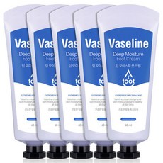 바세린 풋크림 발크림 대용량 60ml 5개, 개, 개입