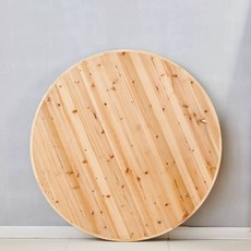 원형 원목 식탁 연회장 가정 레스토랑 접이식, B. 원목색상실버 블 프레임 .3m 전나무 싱글 탁상