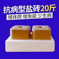 염소 소금 큐브 미네랄 고칼슘 영양제 한우 구충 스위블 브릭 4_질병 방지 소금 타일 2개 세트, 3L