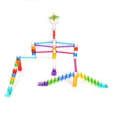 창의융합 구슬놀이 큐브 트랙 물레방아 마블런 조카선물 창의블록 손녀선물 아동센터, 1개