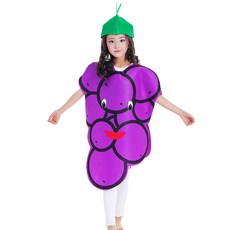 어린이 바나나 옷 특이한 반티 수트 졸업 코믹 사진 할로윈 코스튬 코스프레 반티 체육대회 수학여행 가족 단체복 촬영 홈파티 엽기 공연 연극 무대 T-1049