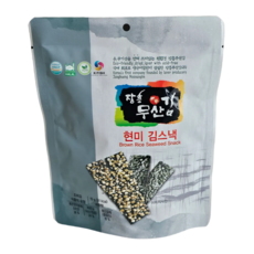 [푸티] 현미 김스낵 15g (5봉/10봉) 온가족 아이간식 건강스낵 장흥무산김, 10개