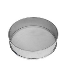 40cm 대형 스테인리스 밀가루 체 10-200 메쉬 선택형 약분말 시료 체 두유 거름망, 1개