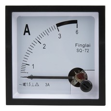 20A 2A SQ 10A 72MM CZ 연결 30A 직접 AMP 72 미터 전류계 1A 5A 50A 15A 아날로그 3A AC, 1개