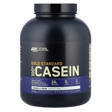 옵티멈 뉴트리션 100% 카제인 Gold Standard 쿠키 앤 크림 1.75kg (3.85lb), 1개