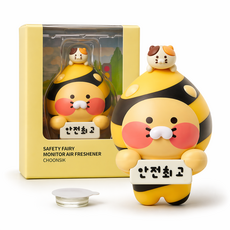 카카오프렌즈 안전요정 차량용 모니터 방향제 춘식이 라이언, 1개, 파우더리그린플로랄(춘식) 1개, 파우더리그린플로랄(춘식)