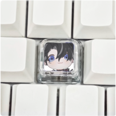 원신 Genshin 기계식 키보드 투명 키캡, 1개, 11