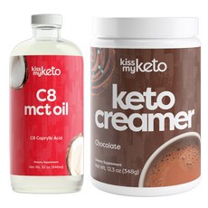 KISS MY KETO C8 MCT 椰子油+巧克力粉, 1個