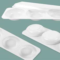 키즈커밍 접시 3칸앞접시, 뚜껑