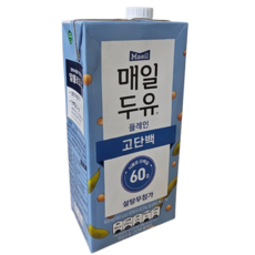 매일 두유 플레인 고단백 설탕 무첨가, 950ml, 5개