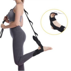 고탄력 다리 스트레칭 밴드, 블랙