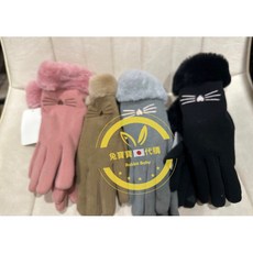 兔寶寶日本代購 貓咪可觸控保暖手套 愛心刷毛保暖手套 冬天必備滑手機