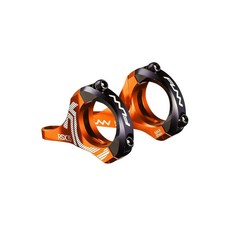 펀 RSX 마운틴 바이크 다이렉트 마운트 스템 35mm 바 클램프 듀얼 크라운 포크용 경량 분할 디자인 2피스 45-50mm 조절 가능, Orange, 20mm Rise