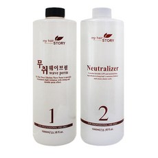 마이헤어스토리 무취 웨이브펌 1000ml, 1개