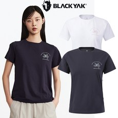 [블랙야크]25년SS 하절기 여성 플라워 그래픽 반팔티 1BYRTMU508