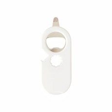 VANLUEE 磁吸開瓶器冰箱貼啤酒起子開蓋汽水啓瓶器家用酒起子飲料啓瓶器, 1個, 白色2號:如圖