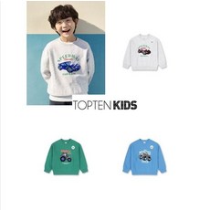 탑텐 키즈 라이트 테리 시퀸 스웨트 셔츠 MKF1TR1102-IC 181980