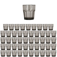 PC 5242 물컵 안깨지는 업소용 플라스틱컵, 50개, 스모그