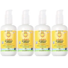캘리포니아베이비 카렌듈라 에브리데이 어린이로션, 251ml, 4개