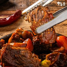 하누소 한입 매운 소갈비찜, 3개, 500g