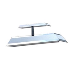【通用無障礙】超輕量攜帶式斜坡板 (長53cm/寬16cm) 無障礙規劃施工, 1個