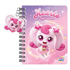 STUDIO EIGHT Catch Teenieping Season 5配件筆記本, 愛心萌可, 1個