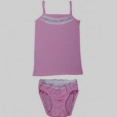 로하스 한지 여아 고양이 캐미솔 셋트 닥나무 원료