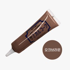 우디코크 50g 오크브라운 강마루 메꿈제 메꾸미 가구몰딩 스크레치 보수 2개