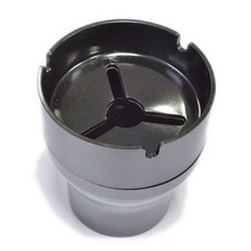 小麻雀煙灰缸CD328 可加水使用 適用麻將桌 飲料架使用, 1個, 黑色