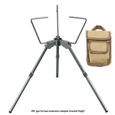 캠핑문 Z01-T 야외 피크닉 테이블 확장 스탠드 블랙 월넛 원목 보드 수납 선반 포함, 02 Z01