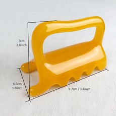 대형 셀룰라이트 마사지 도구 더블 푸시 마사지 얼굴 유지 관리 Gua Sha 마사지 보드 수지 플레이트