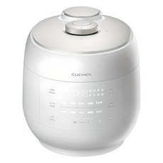 [10%現金回饋家電] Cuchen Grain 全不鏽鋼電子壓力鍋 6人份, 白色, CRT-UPDS0670W