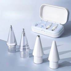태블릿펜 개조 펜촉 아이패드호환 필기용 세트, 1세트, 4개 기본세트+파란색 포장